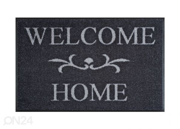 Vaip Welcome Home anthrazit 50x75 cm