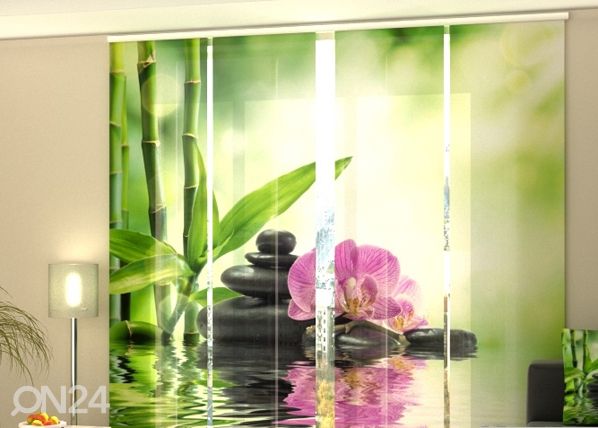 Pimendav paneelkardin Orchids and Sun 240x240 cm