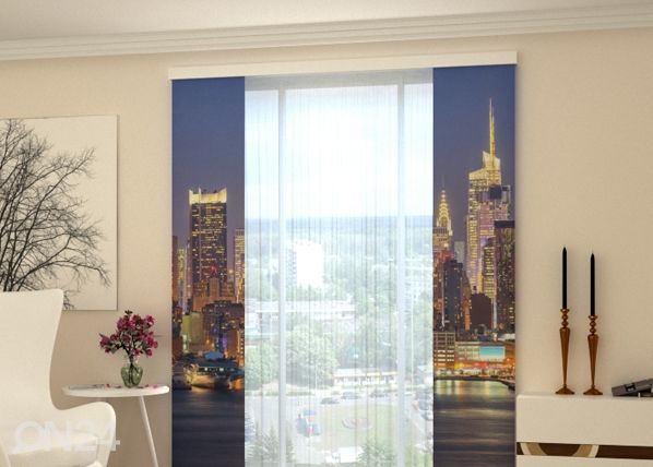 Läbipaistev paneelkardin Chicago 80x240 cm