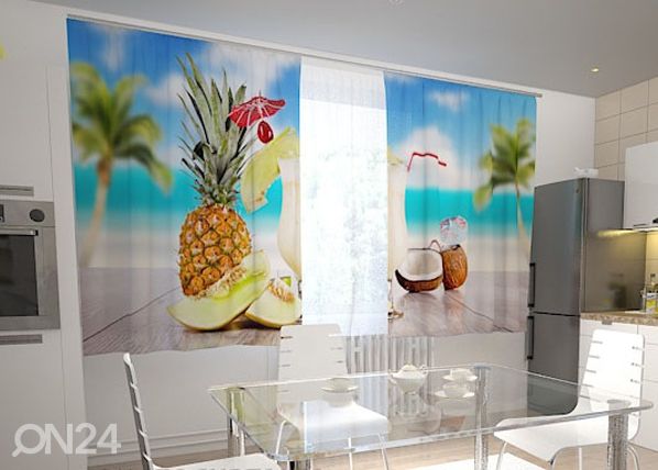 Poolpimendav kardin Hawaii in the kitchen 200x120 cm