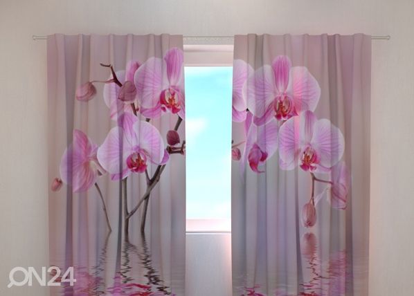 Poolpimendav kardin Lily orchid 240x220 cm