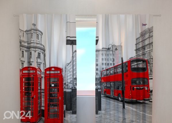 Poolpimendav kardin London bus 240x220 cm