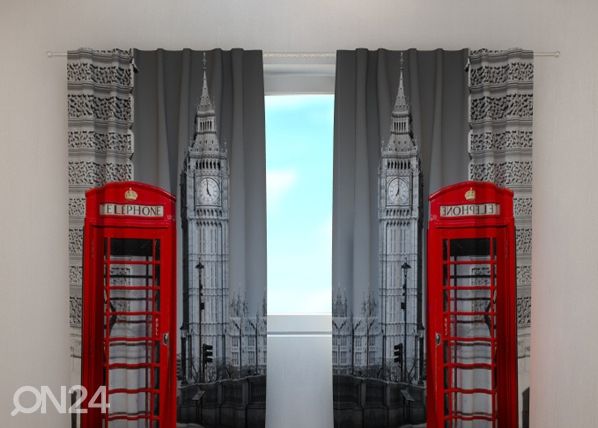 Pimendav kardin London telephone 240x220 cm