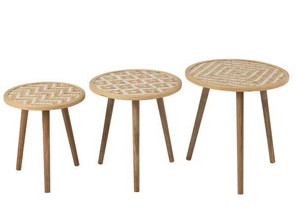 Abilaudade komplekt Patterns, 3 tk