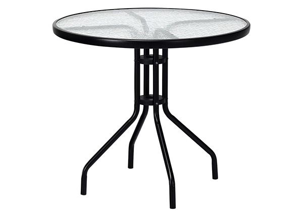 Aialaud Ø90 cm, must