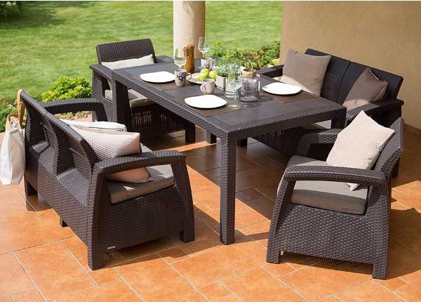 Aiamööbel Keter Corfu Fiesta, pruun