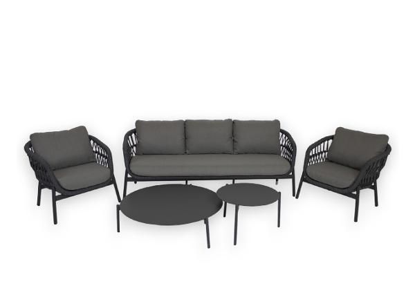 Aiamööbli komplekt Bari tume