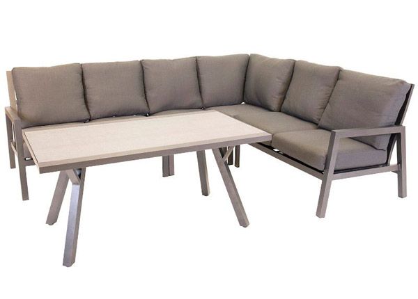 Aiamööbli komplekt Navel (nurgadiivan+laud)