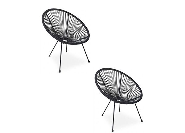 Aiatoolide komplekt 2tk, must