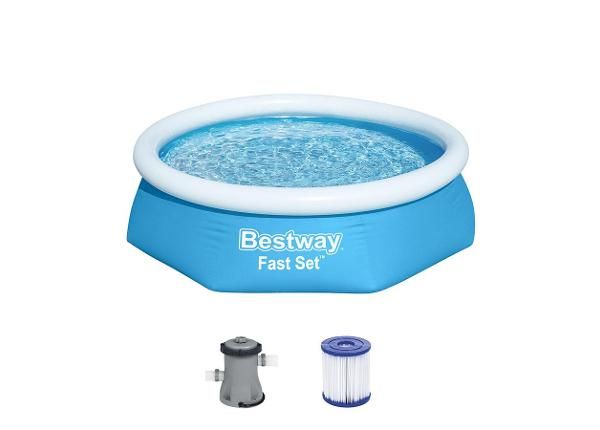 Bassein Bestway Fast Set 244x61 cm filterpumbaga