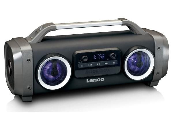 Bluetooth kõlar Lenco SPR100BK, black