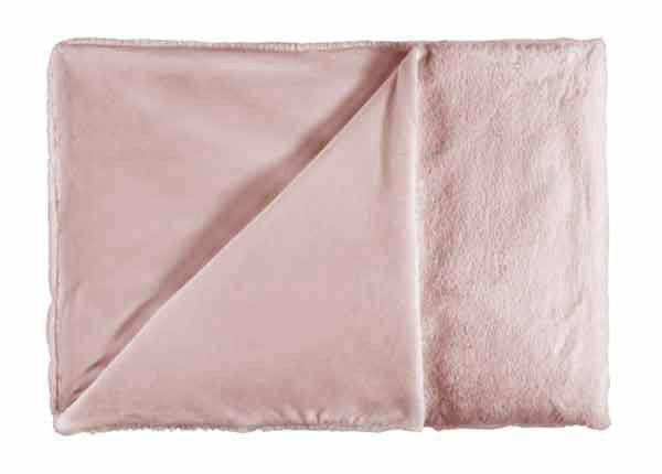 Dekoratiivne pleed Heaven Powder pink 150x200 cm