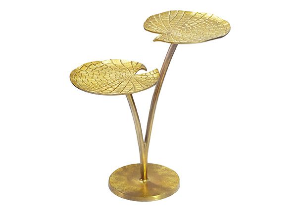 Diivanilaud Leaf 57 cm, kuldne