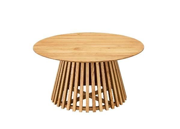 Diivanilaud Slatted Ø 80 cm