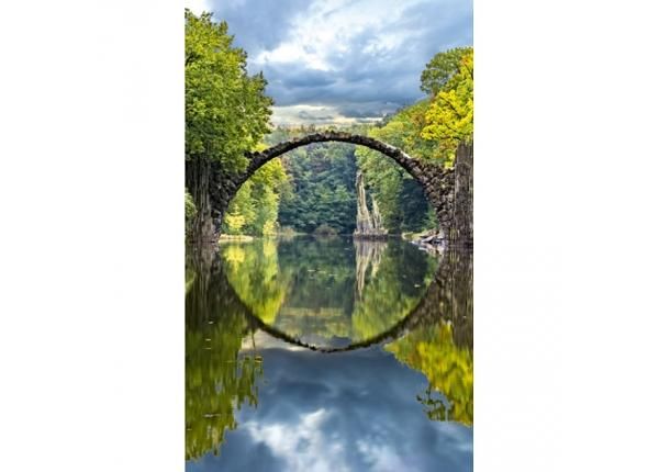 Fliis fototapeet Arch bridge