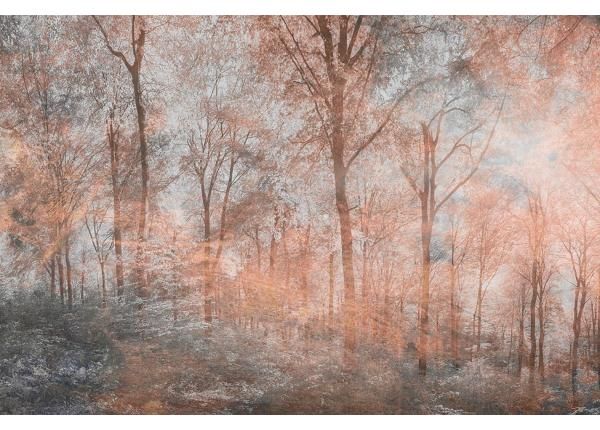 Fliis fototapeet Colorful Forest Abstract