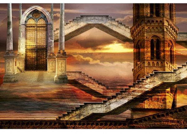 Fliis fototapeet Ethereal tower