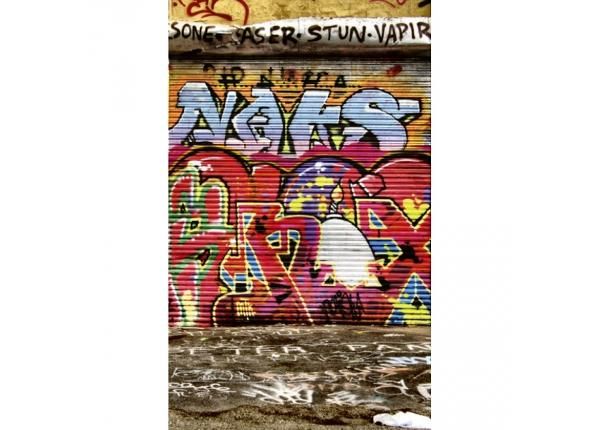Fliis fototapeet Graffiti street 150x250 cm