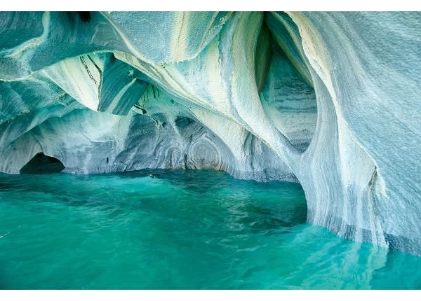 Fliis fototapeet Marble Cave