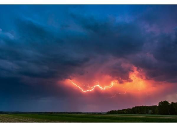 Fliis fototapeet Night Storm