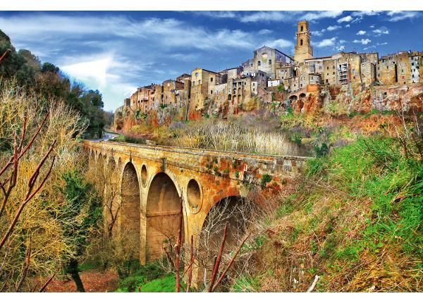 Fliis fototapeet Pitigliano