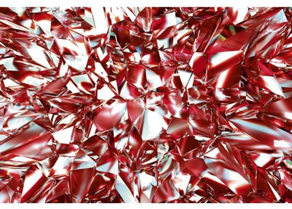 Fliis fototapeet Red crystal