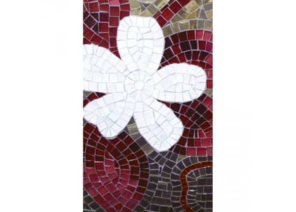 Fliis fototapeet Red mosaic