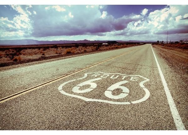 Fliis fototapeet Road Famous Route 66