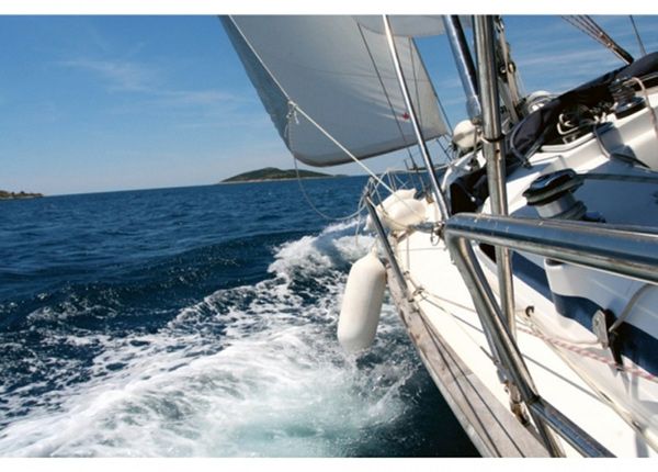 Fliis fototapeet Sailing