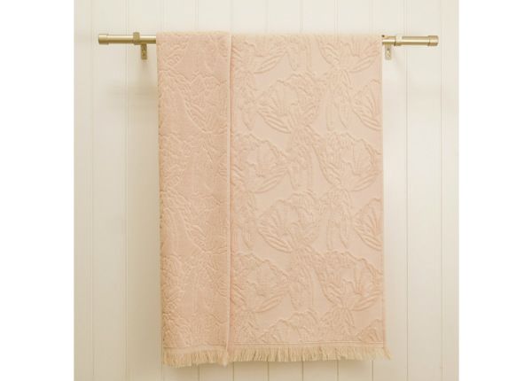 Froteerätik Blossom, virsik 48x90 cm