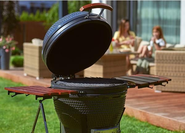 Grill TunaBone Kamado Pro TBG24GRAY-02, 24", tumehall