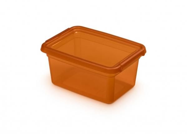 Hoiukast BaseStore 1,5 L, 14x19xh9 cm oranž