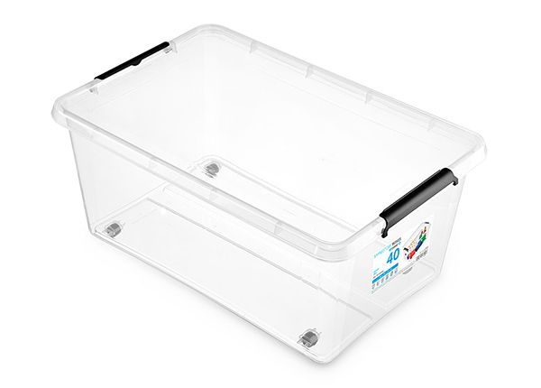 Hoiukast ratastel SimpleStore, 40 L, 58x39x25 cm