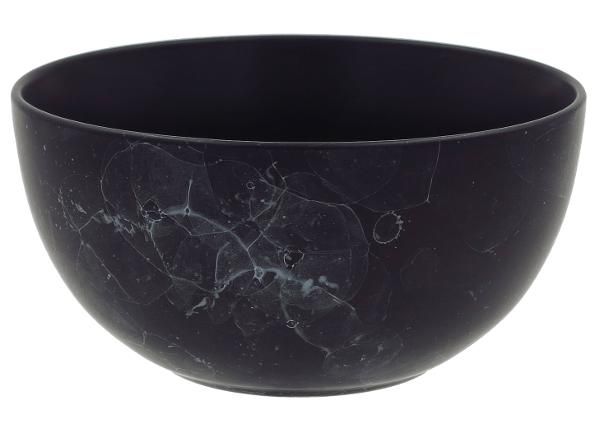 Kauss 600 ml, 14x7 cm, must marmor