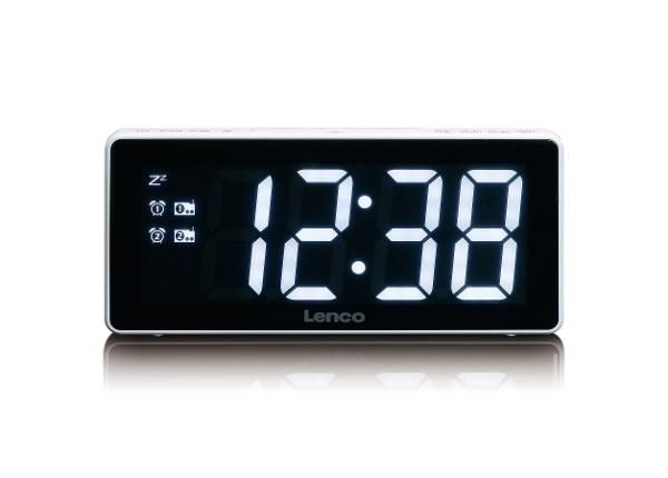 Kellraadio Lenco CR30WH, valge