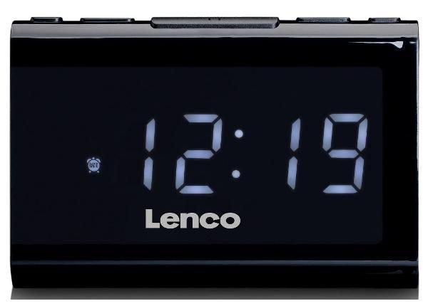 Kellraadio USB laadija ja -mängijaga Lenco CR525BK, must