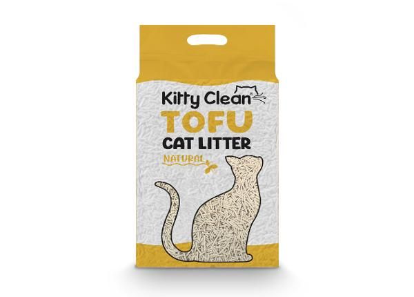 KittyClean tofu kassiiliiv / 2,5 kg / naturaalne