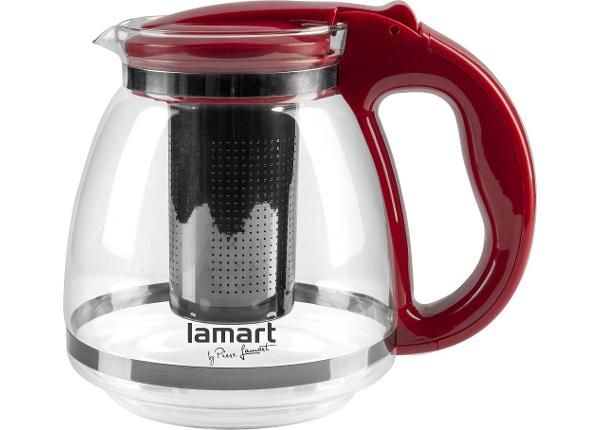 Klaaskann teesõelaga 1,5L Lamart LT7074