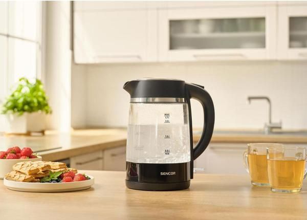 Klaaskorpusega veekeetja Sencor SWK2711BK