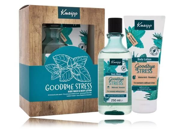 Kneipp Goodbye Stress komplekt dušigeel ja ihupiim