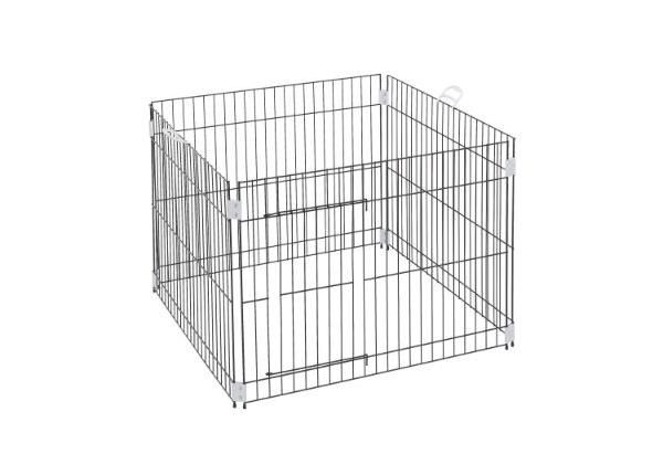 Koera aedik cage pen metall 80x62 cm