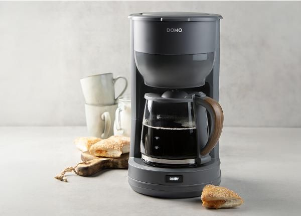 Kohvimasin Domo 1,25L antratsiit