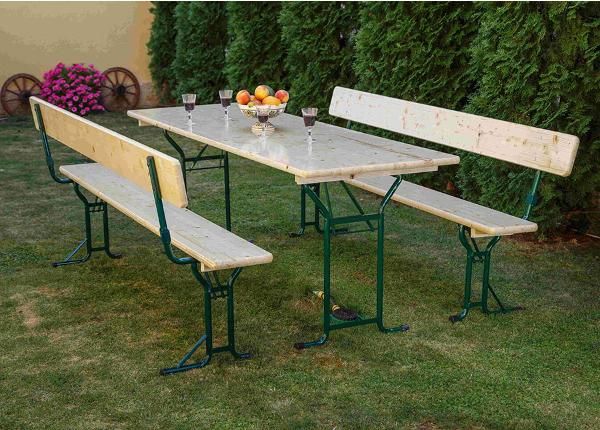 Kokkupandav aiamööbel