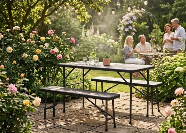 Kokkupandav aiamööbel Amalfi