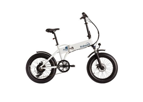 Kokkupandav elektrijalgratas ITALWIN K2 XL (36V / 10,5 Ah), valge