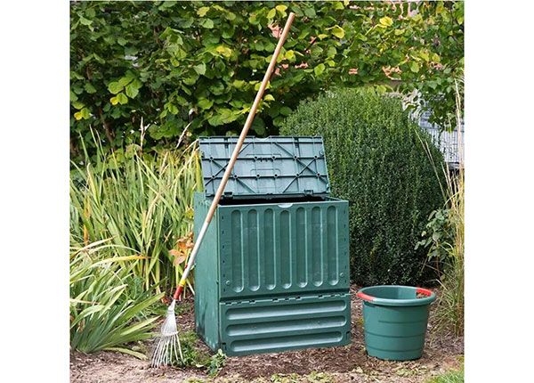 Komposter Eco King 600 L, roheline