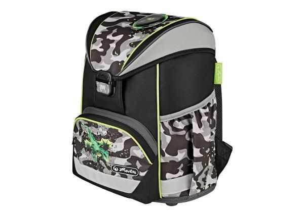 Koolikott-ranits Herlitz Ultralight Camo Dragon 15 L