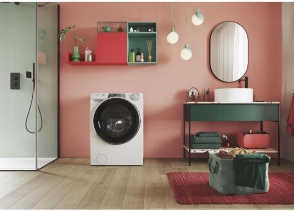 Kuivatiga pesumasin Candy RPW4966BWMBC/1-S