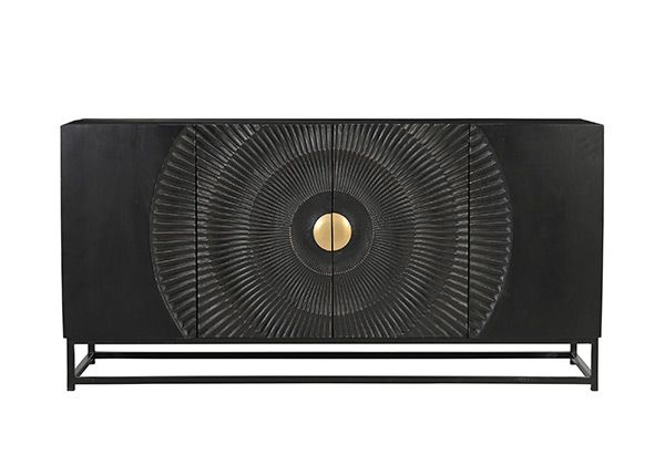 Kummut Black Smooth 150 cm