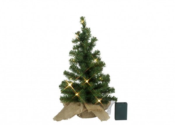 Kunstkuusk 45 cm LED tuledega
